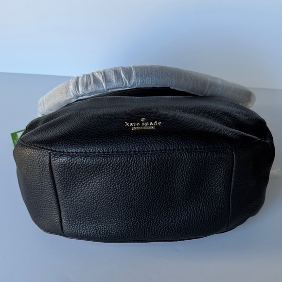 Kate Spade Jackson Street Mylie Black Pebbled Leather Hobo Crossbody Bag - Picture 5 of 16